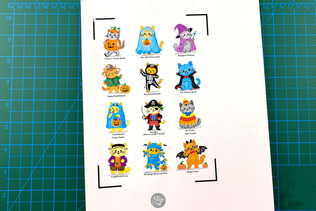 Halloween Cat Costumes Clipart