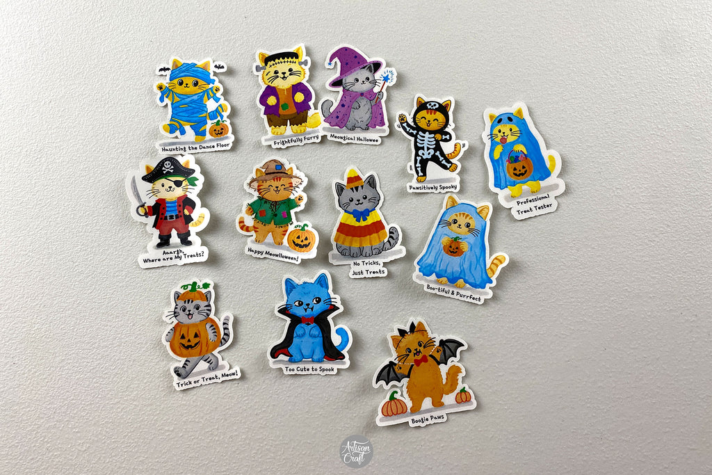 Halloween Cat Costumes Clipart